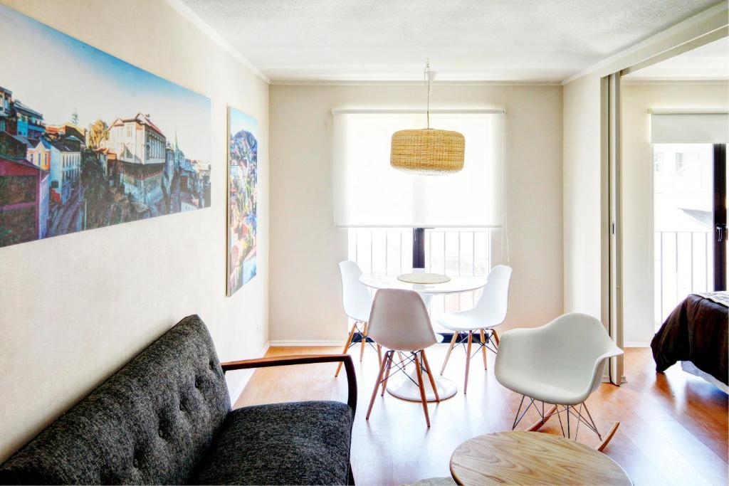 Rukaza Lastarria Apartments Santiago du Chili Chambre photo