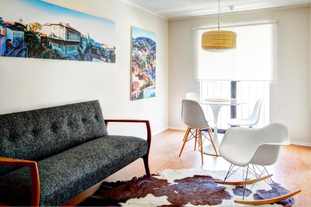 Rukaza Lastarria Apartments Santiago du Chili Chambre photo
